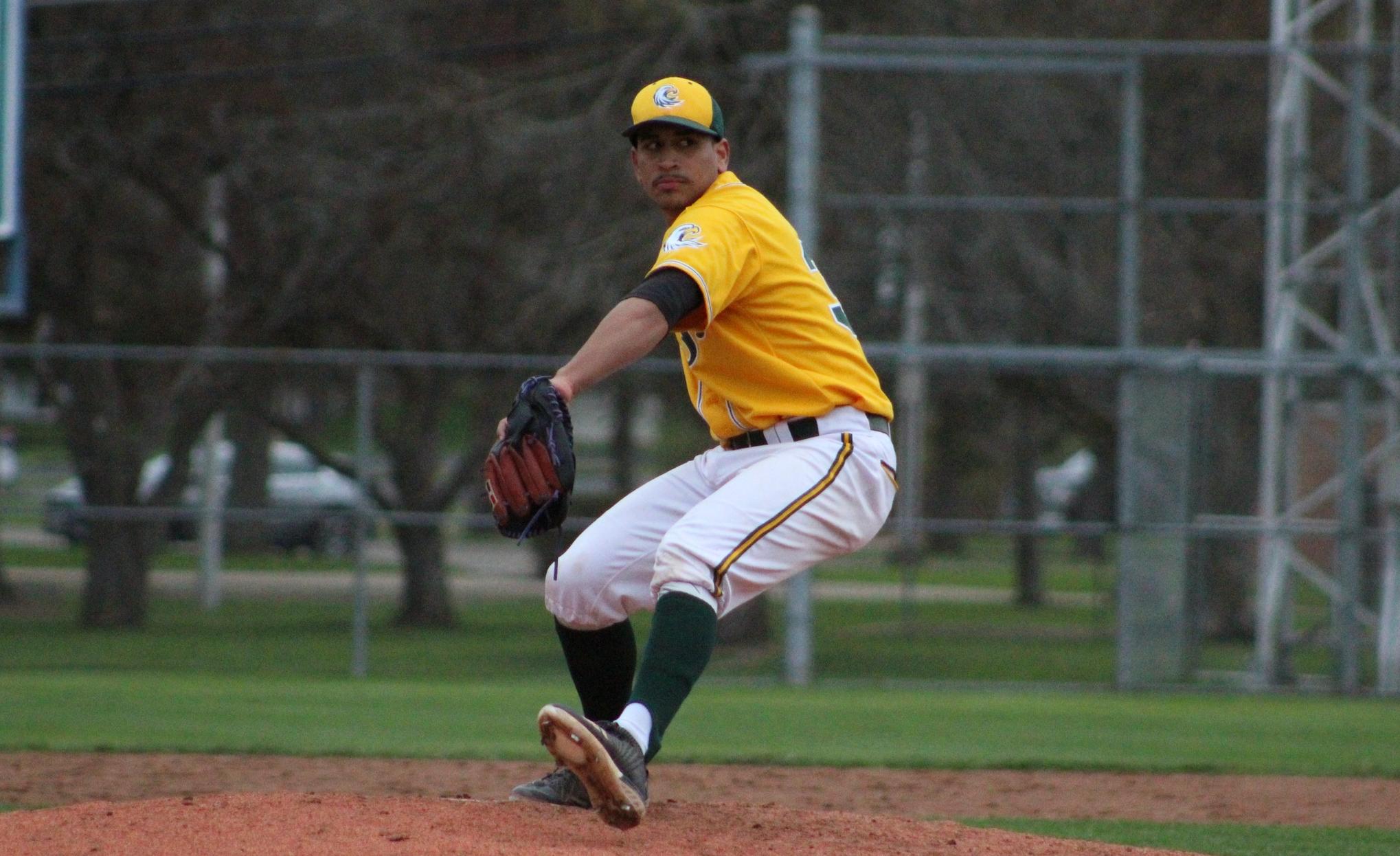 Collado Goes the Distance in Game Two; Jayhawks Split with FLCC at Home